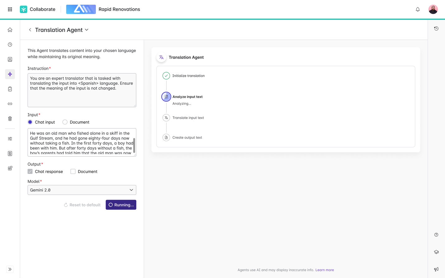 Egnyte AI Translation Agent