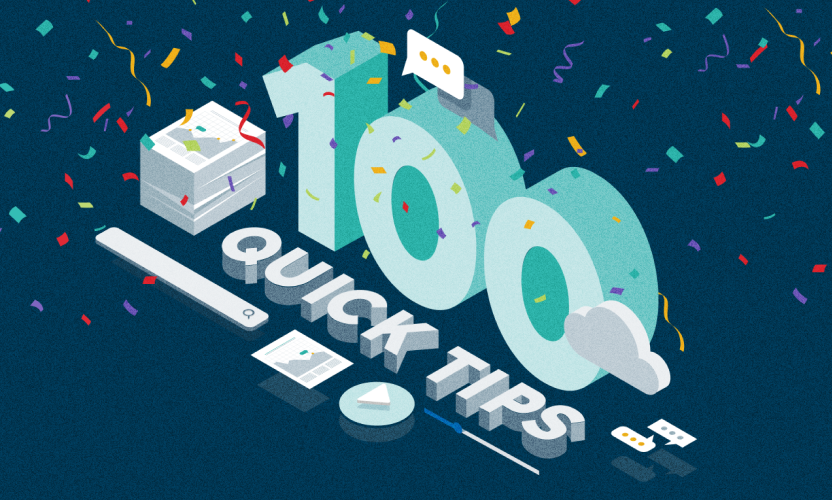 Celebrating 100 Quick Tips: Egnyte Platform Knowledge in Less Than 60 Seconds